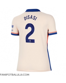 Chelsea Axel Disasi #2 Tricou Fotbal Replică 2024-25 Femei Deplasare